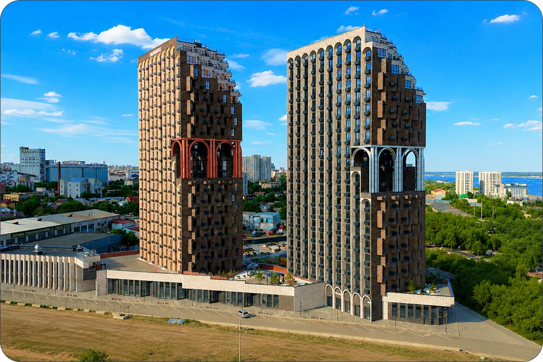 Дома жилого комплекса Dolce Vita